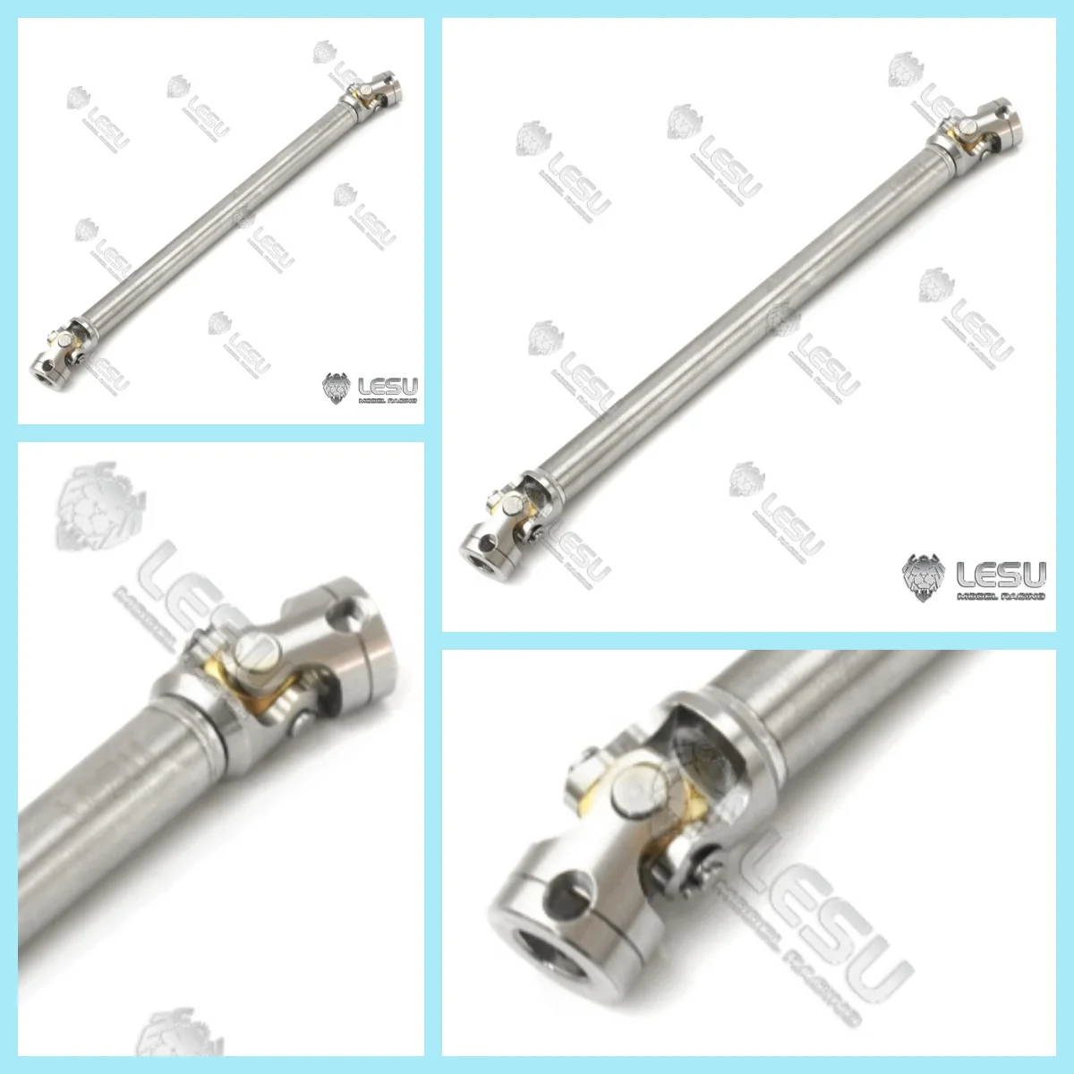 LESU CVD Drive Shaft RC Metal 150-190Mm Parts for Tractor Truck Model Tamiyaya 1Pc Outdoor Toys DIY Accessory Part
LESU CVD Drive Shaft RC Metal 150-190Mm Parts for Tractor Truck Model Tamiyaya 1Pc Outdoor Toys DIY Accessory Part