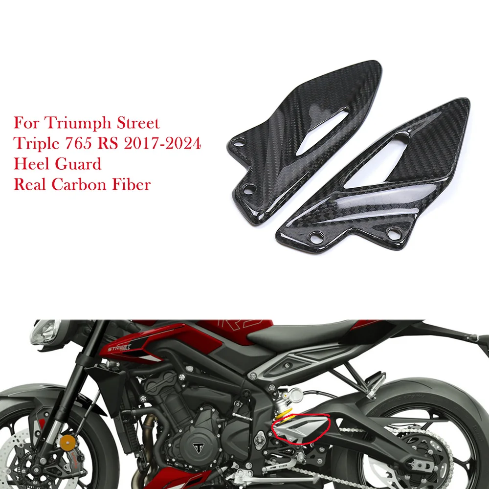 For Triumph Street Triple 765 R RS 2019 2020 2021 2022 2023 2024 Real Carbon Fiber Motorcycle Accessories Heel Guard Fairing Kit
For Triumph Street Triple 765 R RS 2019 2020 2021 2022 2023 2024 Real Carbon Fiber Motorcycle Accessories Heel Guard Fairing Kit