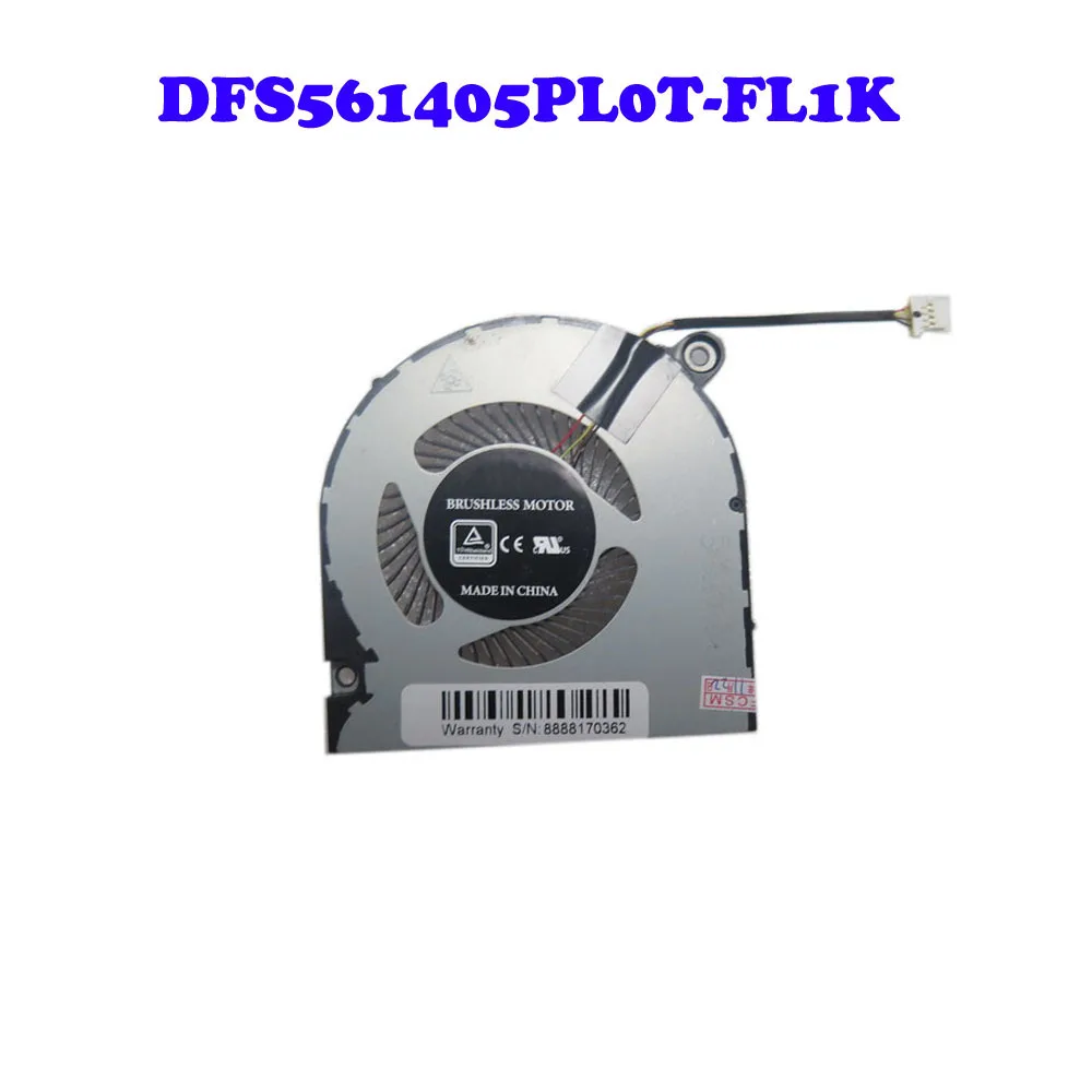 Вентилятор охлаждения процессора и графического процессора DFS561405PL0T-FL1K DFS531005PL0T-FL78 FL1K ВЕНТИЛЯТОР для ACER ConceptD CN315-71 CN315-71PN 17C2 4PIN DC5V 0.5A
Вентилятор охлаждения процессора и графического процессора DFS561405PL0T-FL1K DFS531005PL0T-FL78 FL1K ВЕНТИЛЯТОР для ACER ConceptD CN315-71 CN315-71PN 17C2 4PIN DC5V 0.5A