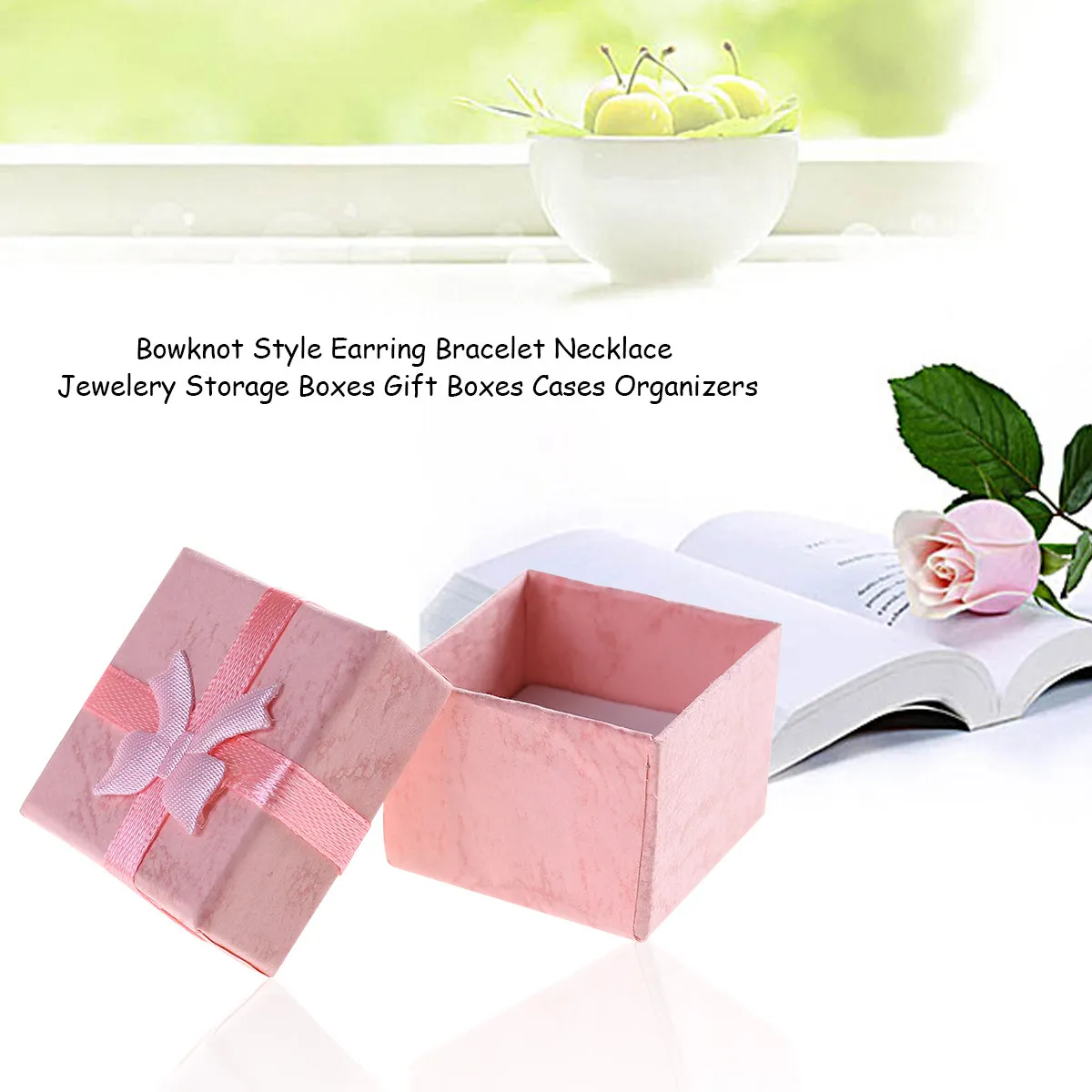 24Pcs Gift Boxes Jewelry Packaging Bowknot Ribbon Style Pink 4x4x3cm Earring Bracelet Necklace Storage Organizer Case
24Pcs Gift Boxes Jewelry Packaging Bowknot Ribbon Style Pink 4x4x3cm Earring Bracelet Necklace Storage Organizer Case