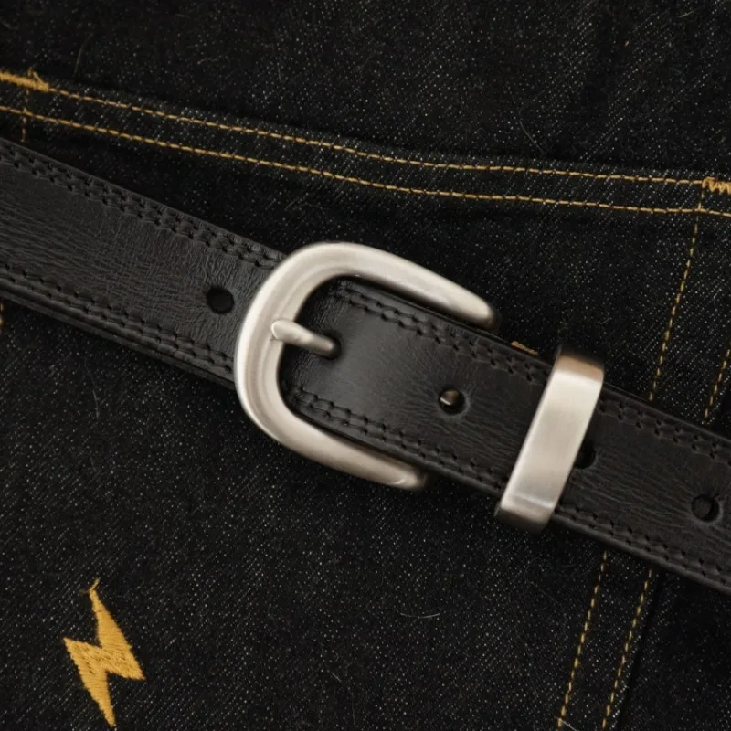 Новый ремень унисекс с пряжкой из нержавеющей стали 3 см, регулируемая длина, шовный ремень из итальянской воловьей кожи, женский ремень, универсальный заводской магазин
Новый ремень унисекс с пряжкой из нержавеющей стали 3 см, регулируемая длина, шовный ремень из итальянской воловьей кожи, женский ремень, универсальный заводской магазин