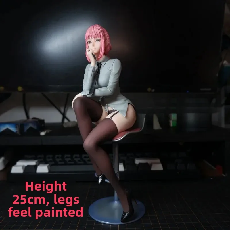Chainsaw Man Makima Sitting Position Figure 25cm Stockings Anime Statue Soft Skin PVC Model Collectible Desk Decoration Gift
Chainsaw Man Makima Sitting Position Figure 25cm Stockings Anime Statue Soft Skin PVC Model Collectible Desk Decoration Gift
