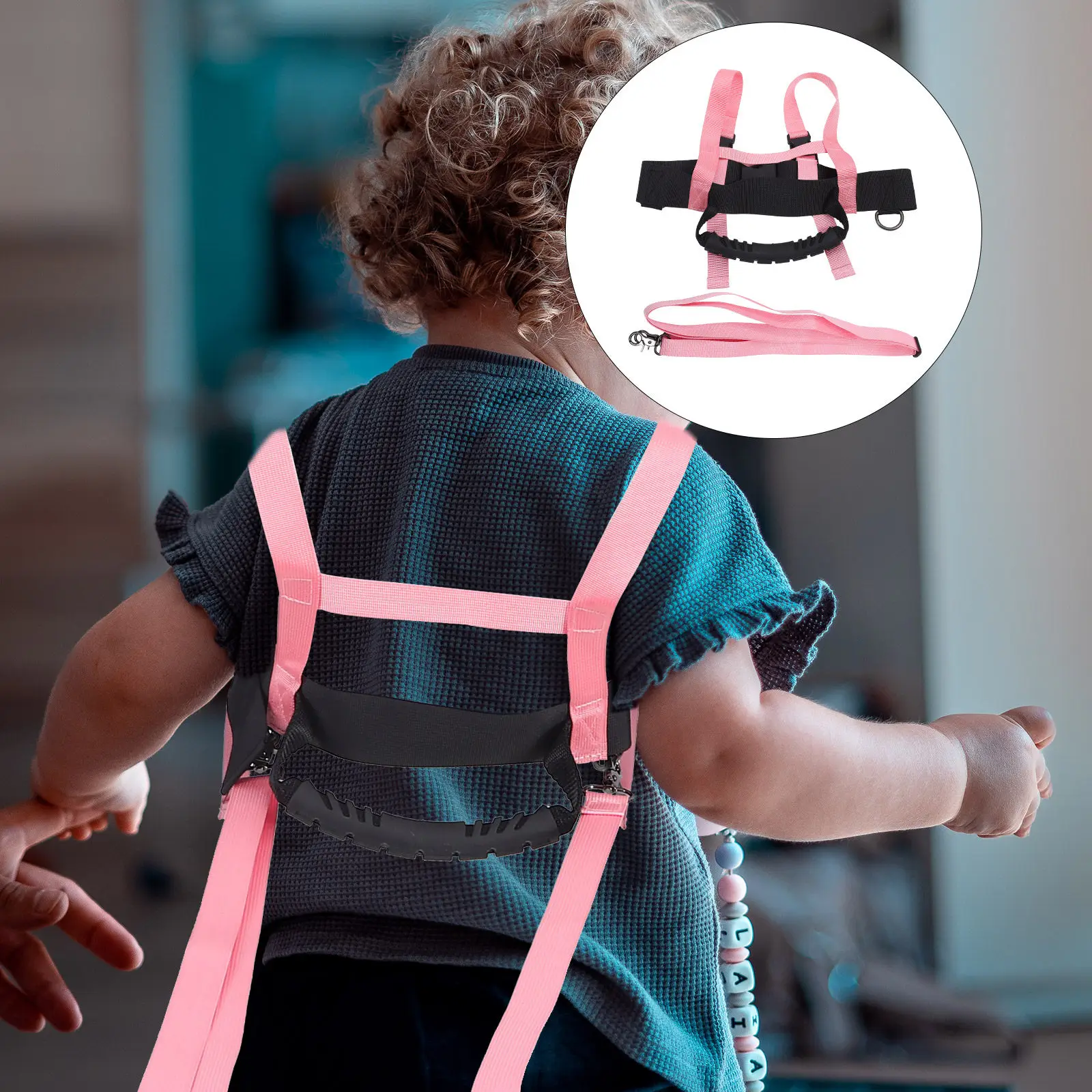 Kids Ski Harness Shockproof Leash with Convenient Handles for Better Control during Skiing and Use Ski Harness
Kids Ski Harness Shockproof Leash with Convenient Handles for Better Control during Skiing and Use Ski Harness