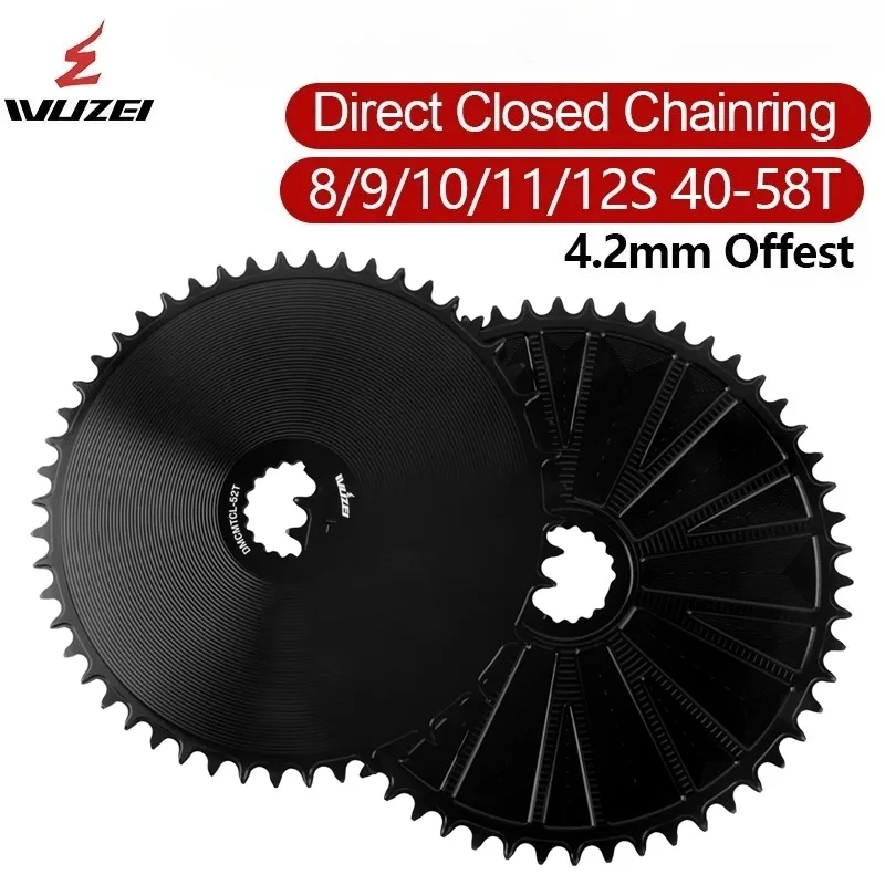 Звезда для шоссейного велосипеда из алюминиевого сплава Wuzei, прямого монтажа, для закрытых дисковых трансмиссий, узко-широкая, 40-58T
Звезда для шоссейного велосипеда из алюминиевого сплава Wuzei, прямого монтажа, для закрытых дисковых трансмиссий, узко-широкая, 40-58T