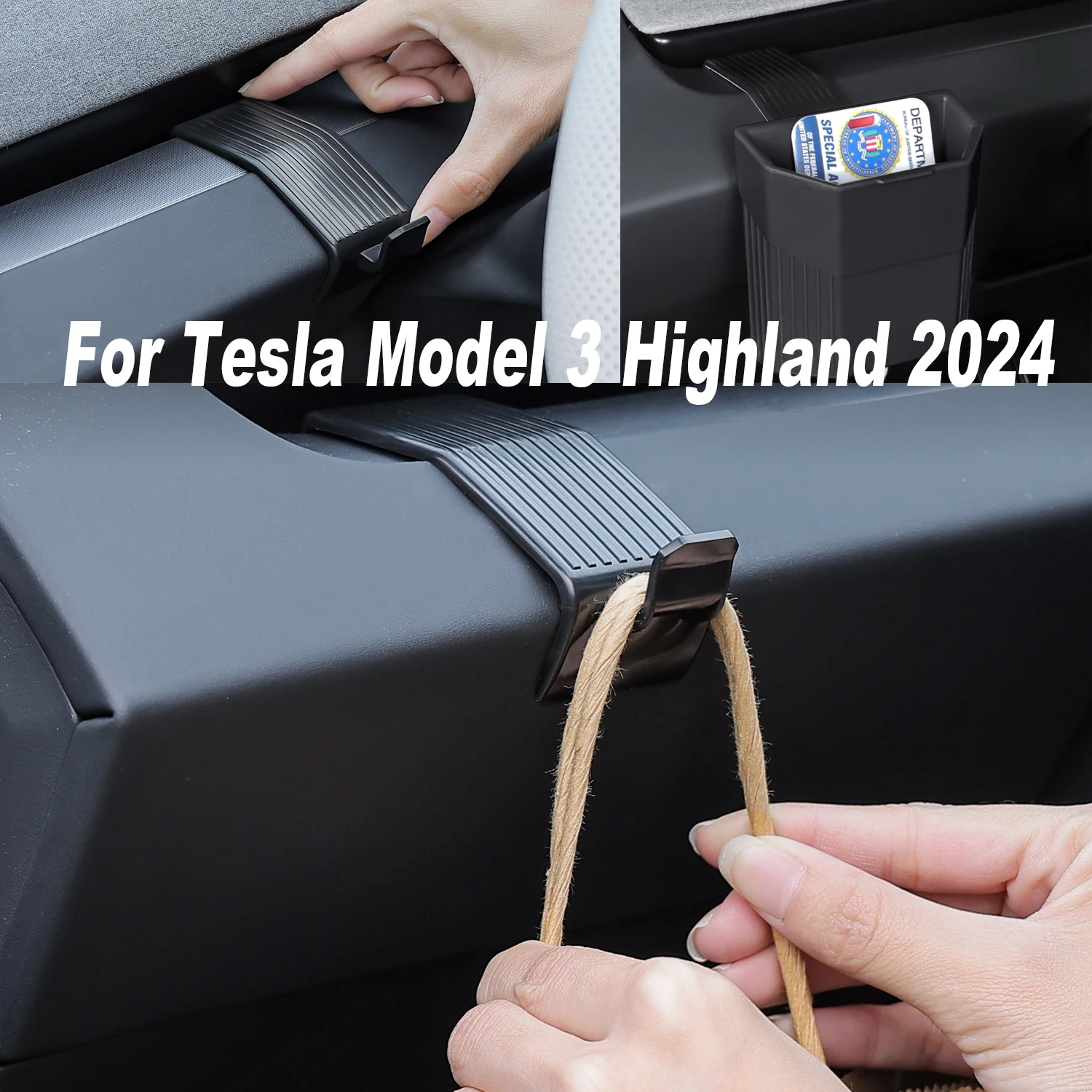 For Tesla Model Y Juniper Model 3 Highland Dashboard Hook Bracket ABS Instrument Panel Hook Phone Stand Bracket Accessories 2025
For Tesla Model Y Juniper Model 3 Highland Dashboard Hook Bracket ABS Instrument Panel Hook Phone Stand Bracket Accessories 2025