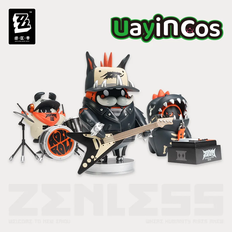 Official Original Zenless Zone Zero The Bangboo PVC Bass Drum Set Figurine Anime Cute Figure Model Statue Doll Toys For Kids Gi 
Official Original Zenless Zone Zero The Bangboo PVC Bass Drum Set Figurine Anime Cute Figure Model Statue Doll Toys For Kids Gi