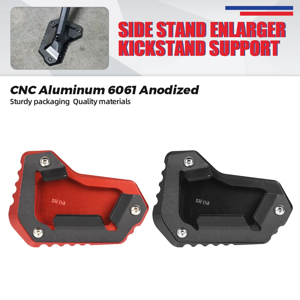 For Tiger Explorer XC V13VG 2011 2012 2013 2014 2015 Motorcycle CNC Side Stand Enlarge Extension Kickstand Accessories Motorbike
For Tiger Explorer XC V13VG 2011 2012 2013 2014 2015 Motorcycle CNC Side Stand Enlarge Extension Kickstand Accessories Motorbike