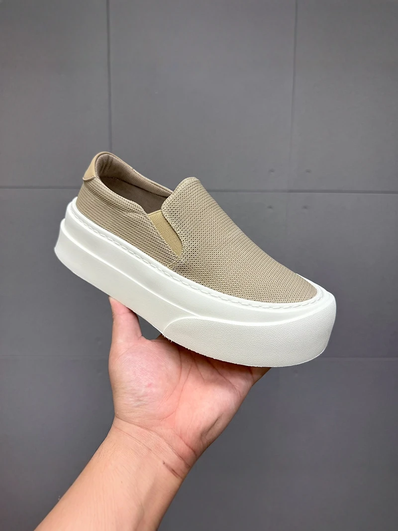 Low-Top Men's Slip-On Casual Shoes Thin Bottom Thickened Bottom Breathable Cloth Fashionable Outdoor Leisure Footwear
Low-Top Men's Slip-On Casual Shoes Thin Bottom Thickened Bottom Breathable Cloth Fashionable Outdoor Leisure Footwear