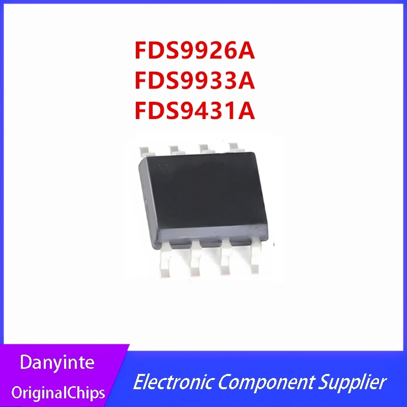 10 шт./лот FDS9926A FDS9926 9926A FDS9933A FDS9933 9933A FDS9431A FDS9431 9431A SOP8
10 шт./лот FDS9926A FDS9926 9926A FDS9933A FDS9933 9933A FDS9431A FDS9431 9431A SOP8