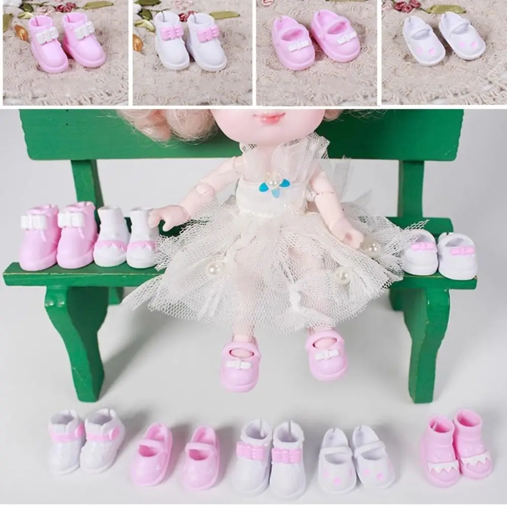 Hand-made Cute Bow Boots Pink White Lovely Dolls Flat Shoes Casual Doll Princess Shoes for 1/11 OB11 Dolls for 1/12 BJD Dolls
Hand-made Cute Bow Boots Pink White Lovely Dolls Flat Shoes Casual Doll Princess Shoes for 1/11 OB11 Dolls for 1/12 BJD Dolls