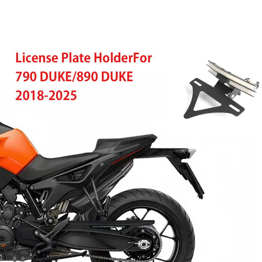 License Plate Holder Bracket Motorcycle Accessories With LED Turn Signal Light For 790 DUKE/890 DUKE 790 DUKE/890 DUKE 2018-2025
License Plate Holder Bracket Motorcycle Accessories With LED Turn Signal Light For 790 DUKE/890 DUKE 790 DUKE/890 DUKE 2018-2025