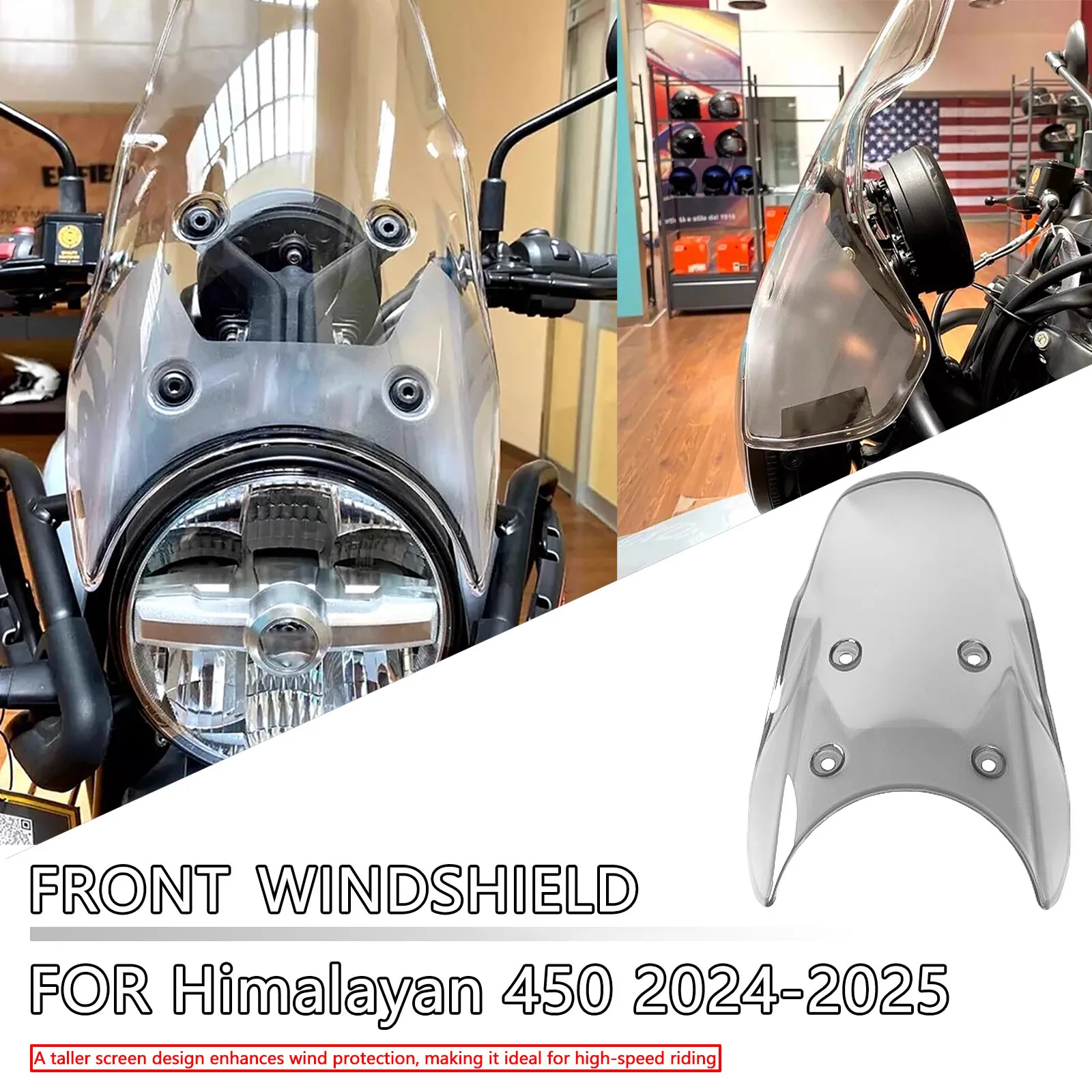 Himalayan450 ветровое стекло для HIMALAYAN 450 Himalayan452 2024-лобовое стекло мотоцикла гоночный экран ветровой дефлектор спойлер обтекатель
Himalayan450 ветровое стекло для HIMALAYAN 450 Himalayan452 2024-лобовое стекло мотоцикла гоночный экран ветровой дефлектор спойлер обтекатель