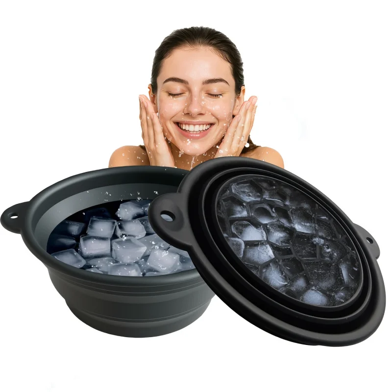 Foldable silicone ice bath basin, ice compress basin, washbasin, portable face wash ice basin, suitable for home and travel.
Foldable silicone ice bath basin, ice compress basin, washbasin, portable face wash ice basin, suitable for home and travel.