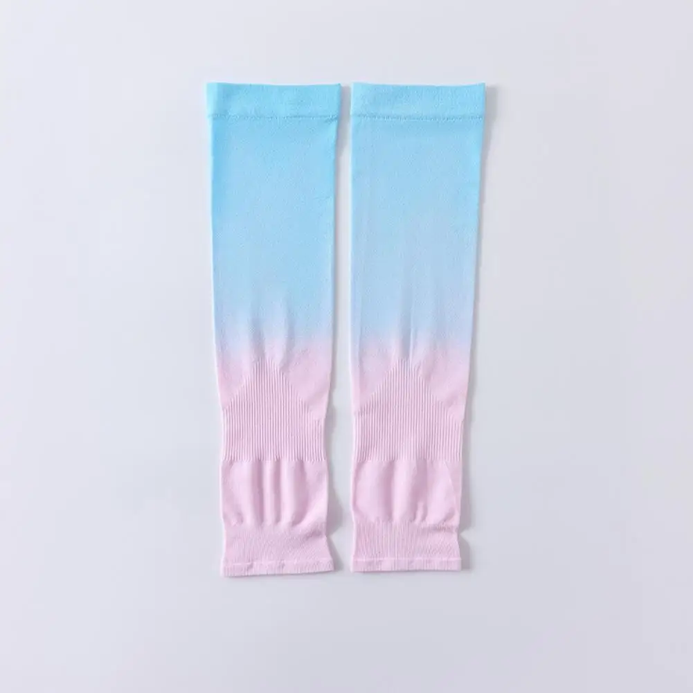 Sunscreen Sleeves Gradient Color Uv Protection Arm Sleeves for Outdoor Sports Cycling Ice Silk Sun for Driving for Summer
Sunscreen Sleeves Gradient Color Uv Protection Arm Sleeves for Outdoor Sports Cycling Ice Silk Sun for Driving for Summer
