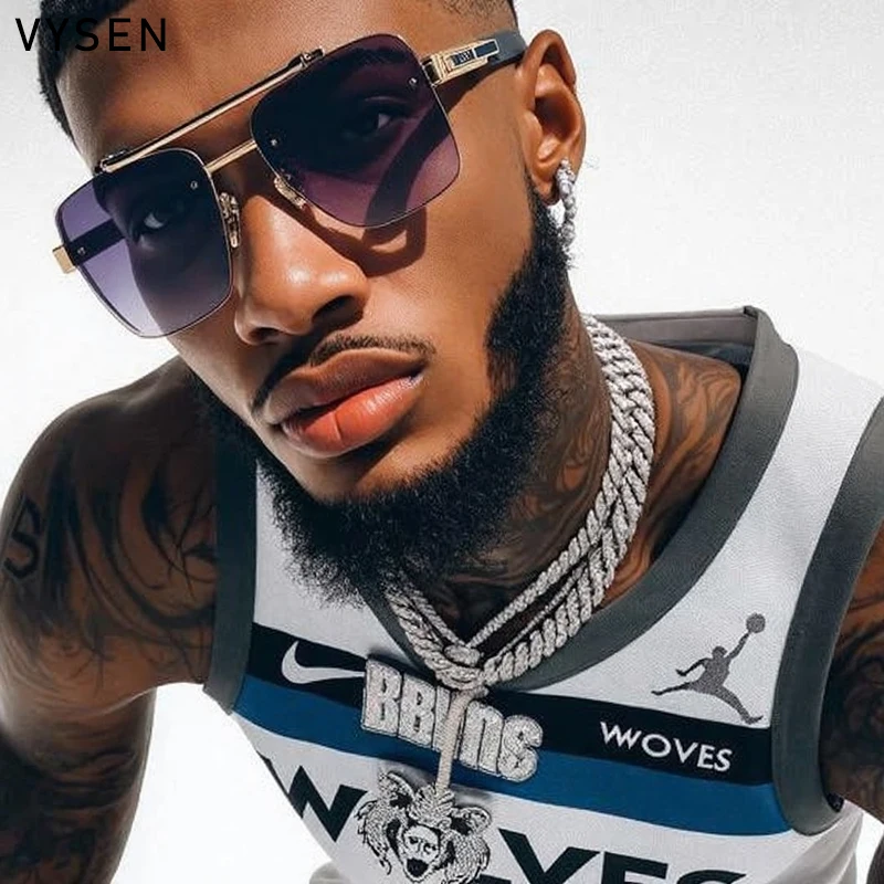 Square Sunglasses Men 2025 Luxury Vintage Punk Metal Big Frame Double Beam Sun Glasses For Male Eyewear UV400 Driving Outdoor
Square Sunglasses Men 2025 Luxury Vintage Punk Metal Big Frame Double Beam Sun Glasses For Male Eyewear UV400 Driving Outdoor