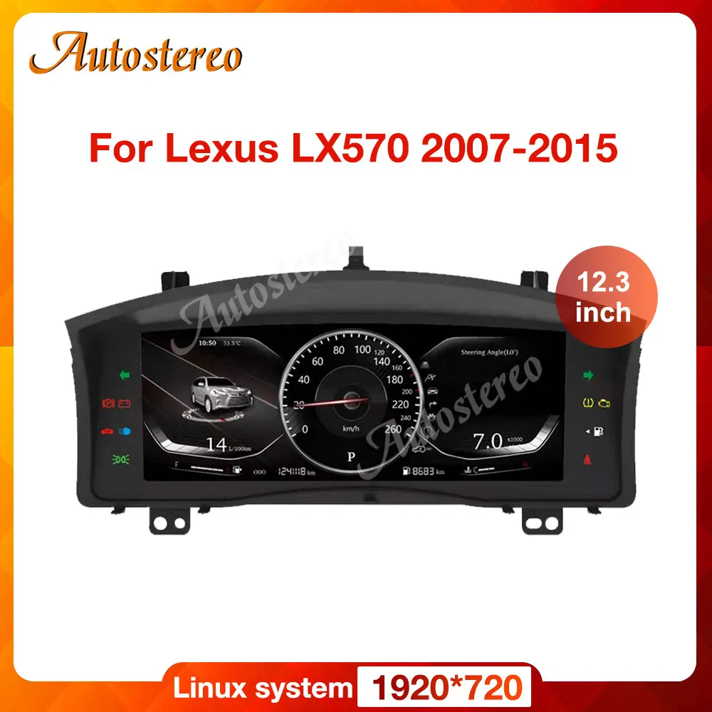 Цифровой кластер Linux T5, виртуальный кабин для Lexus LX570 2007-2015, приборная панель, измеритель скорости, экран, мультимедийный плеер, головное устройство
Цифровой кластер Linux T5, виртуальный кабин для Lexus LX570 2007-2015, приборная панель, измеритель скорости, экран, мультимедийный плеер, головное устройство