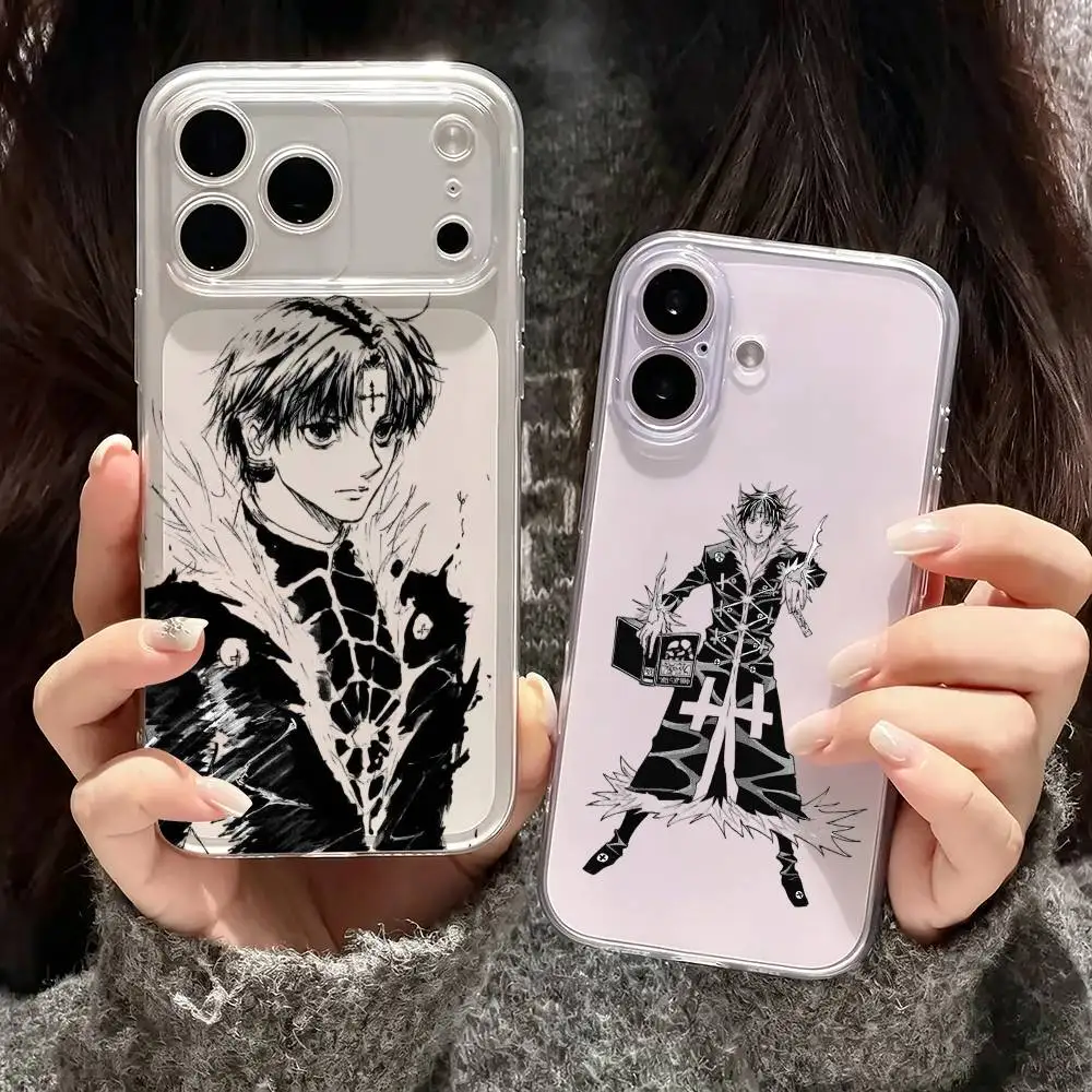 Chrollo Lucilfer Phone Case For iPhone17,16,15,14,13,12,11 Plus,Pro Max Soft Transparent Cover
Chrollo Lucilfer Phone Case For iPhone17,16,15,14,13,12,11 Plus,Pro Max Soft Transparent Cover