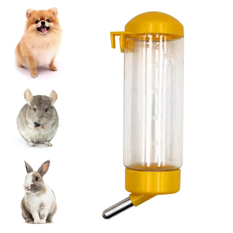 Portable Automatic Feeders Pet Water Bottle Hanging Water Bottle No Drip Leak Proof Auto Water Feeder for Cats Bunny Guinea Pig
Portable Automatic Feeders Pet Water Bottle Hanging Water Bottle No Drip Leak Proof Auto Water Feeder for Cats Bunny Guinea Pig