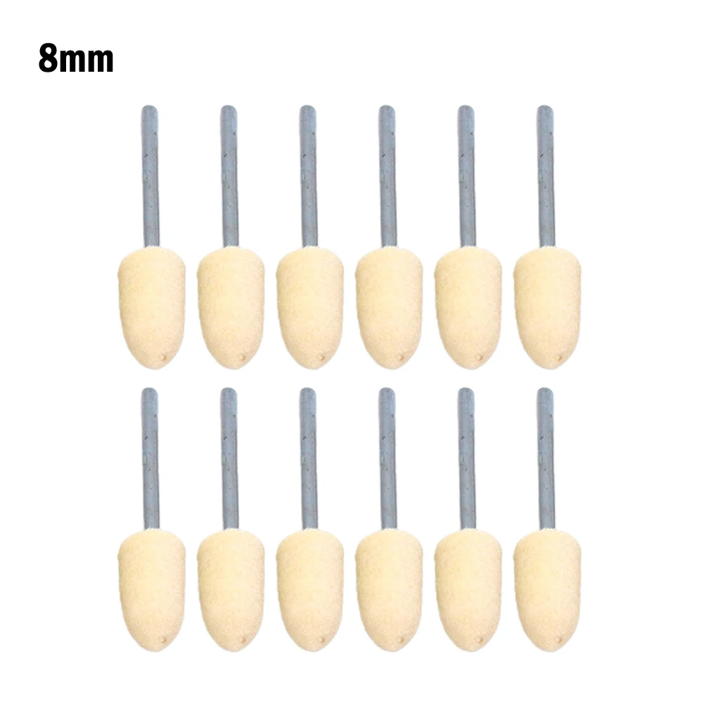 12pcs Wool Felt Mounted Polishing Buffing Wheel Grinding Head Drill Rotary Tool Grinding Head For Drill Rotary Tool
12pcs Wool Felt Mounted Polishing Buffing Wheel Grinding Head Drill Rotary Tool Grinding Head For Drill Rotary Tool