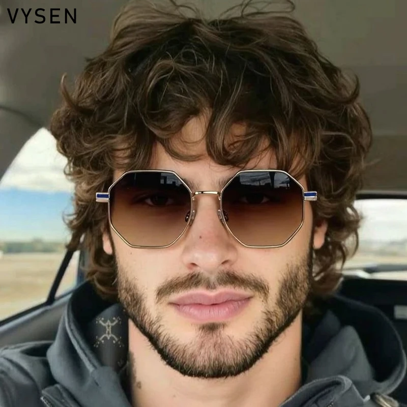 Square Men's Sunglasses Retro Fashion Metal 2025 Luxury Brand Polygonal Sun Glasses Driving Traveling UV400 Protection Shades
Square Men's Sunglasses Retro Fashion Metal 2025 Luxury Brand Polygonal Sun Glasses Driving Traveling UV400 Protection Shades