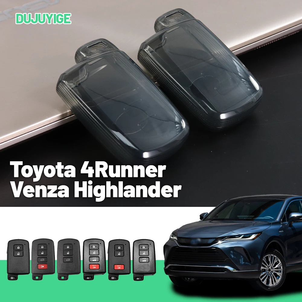 Clear TPU Car Key Case For Toyota 4Runner Venza Highlander Crown Kluger Key Fob Cover Protector Shell Auto Accessories
Clear TPU Car Key Case For Toyota 4Runner Venza Highlander Crown Kluger Key Fob Cover Protector Shell Auto Accessories