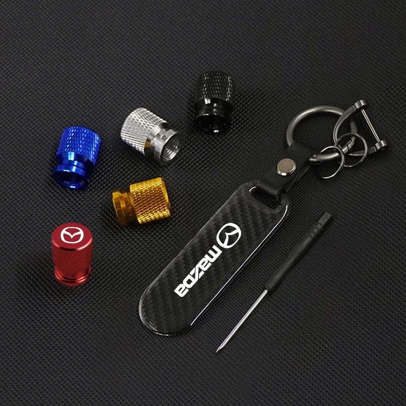 Tire Valve Air Caps Carbon Fiber Keyring for Mazda CX-5 2 3 5 6 BL BM GJ CX-4 CX-3 Exterior Decor
Tire Valve Air Caps Carbon Fiber Keyring for Mazda CX-5 2 3 5 6 BL BM GJ CX-4 CX-3 Exterior Decor