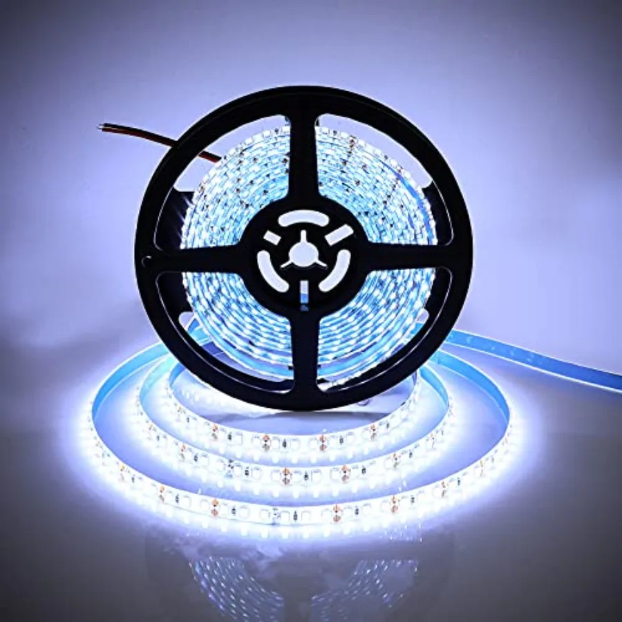 600 LEDs Light Strip Waterproof, 16.4FT LED Rope Lighting Flexible Tape Decorate for Bedroom Boat Car Christmas TV Backlighting
600 LEDs Light Strip Waterproof, 16.4FT LED Rope Lighting Flexible Tape Decorate for Bedroom Boat Car Christmas TV Backlighting
