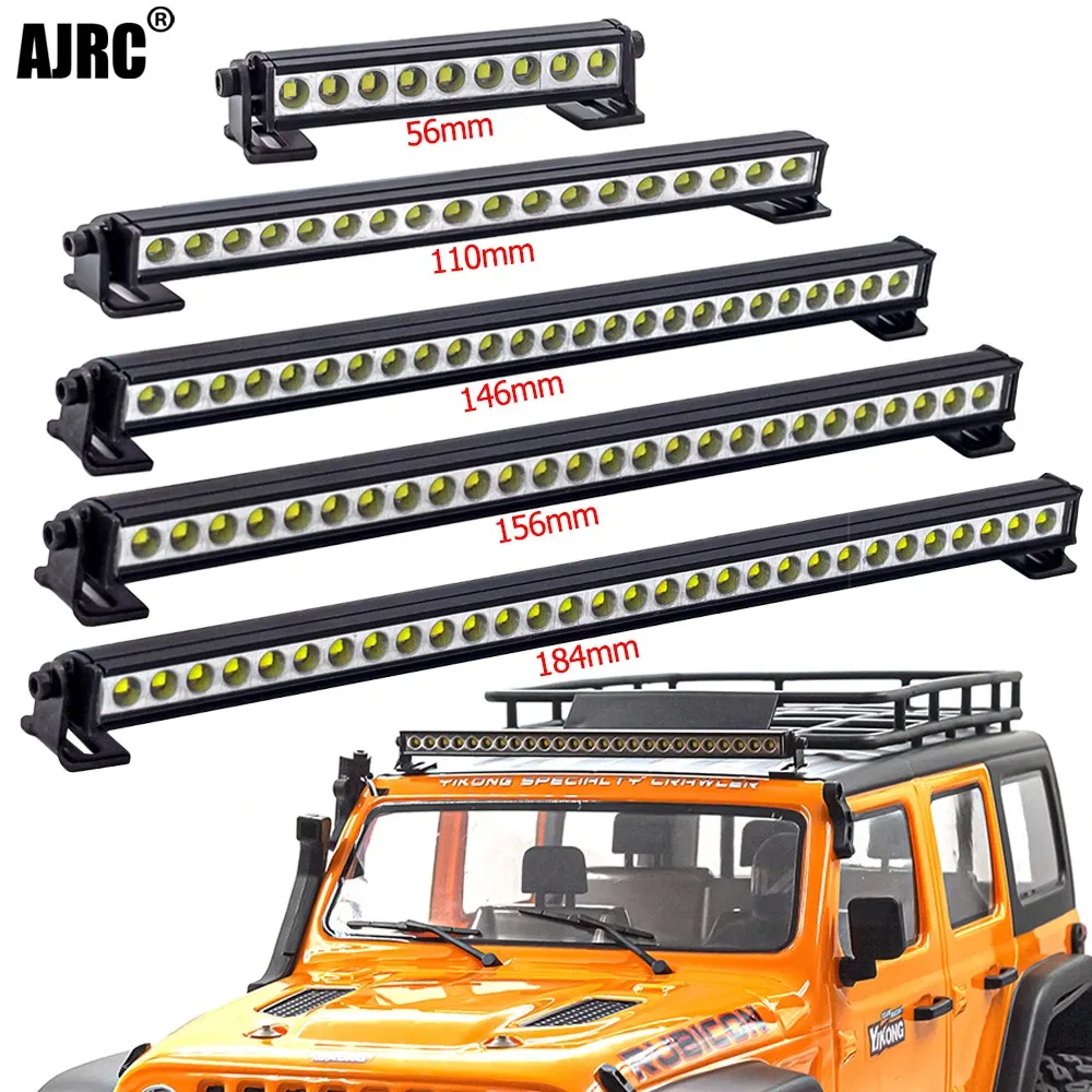 Rc Car Roof Lamp 9/18/25 Led Light Bar For 1/10 Rc Crawler Trx4 Axial Scx10 90046 Scx24 Wrangler D90 Rubicon Body
Rc Car Roof Lamp 9/18/25 Led Light Bar For 1/10 Rc Crawler Trx4 Axial Scx10 90046 Scx24 Wrangler D90 Rubicon Body