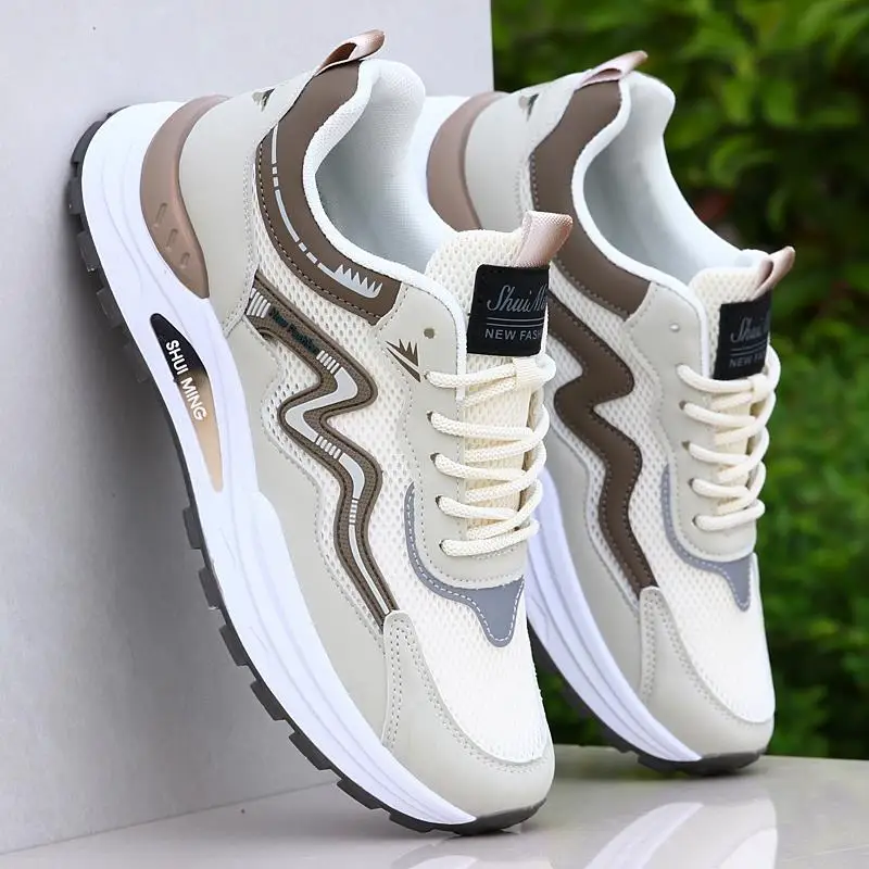 Men's Breathable Running Shoes Autumn Anti-Odor Hollow out Casual Sports Shoes Soft Bottom Anti-Slip Trendy Shoes
Men's Breathable Running Shoes Autumn Anti-Odor Hollow out Casual Sports Shoes Soft Bottom Anti-Slip Trendy Shoes