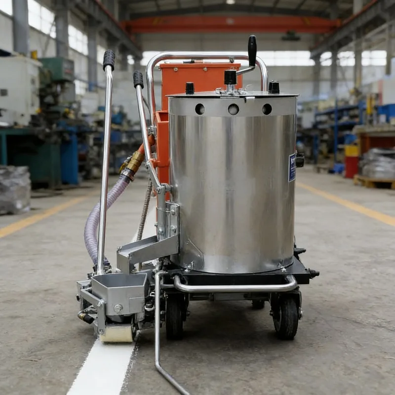 Stainless Steel Hot Melt Thermoplastic Marking Machine for Concrete Pavement Asphalt Road with Customized
Stainless Steel Hot Melt Thermoplastic Marking Machine for Concrete Pavement Asphalt Road with Customized