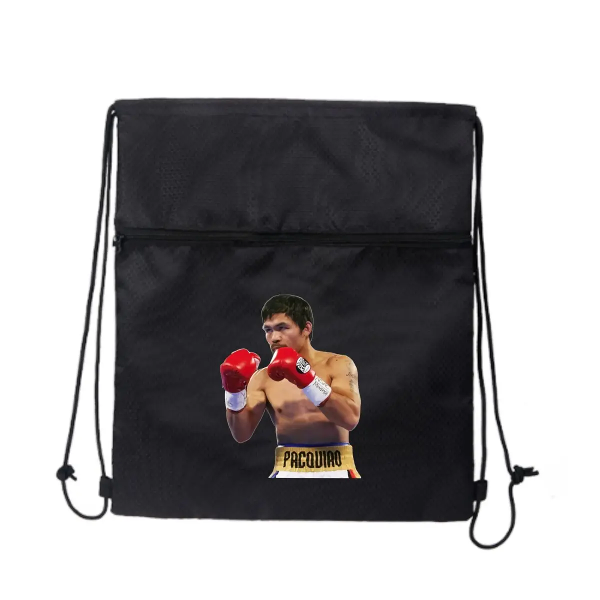 Boxer Manny Pacquiao Art Park Stroll Сумка на молнии на шнурке: вмещает закуски и игрушки
Boxer Manny Pacquiao Art Park Stroll Сумка на молнии на шнурке: вмещает закуски и игрушки