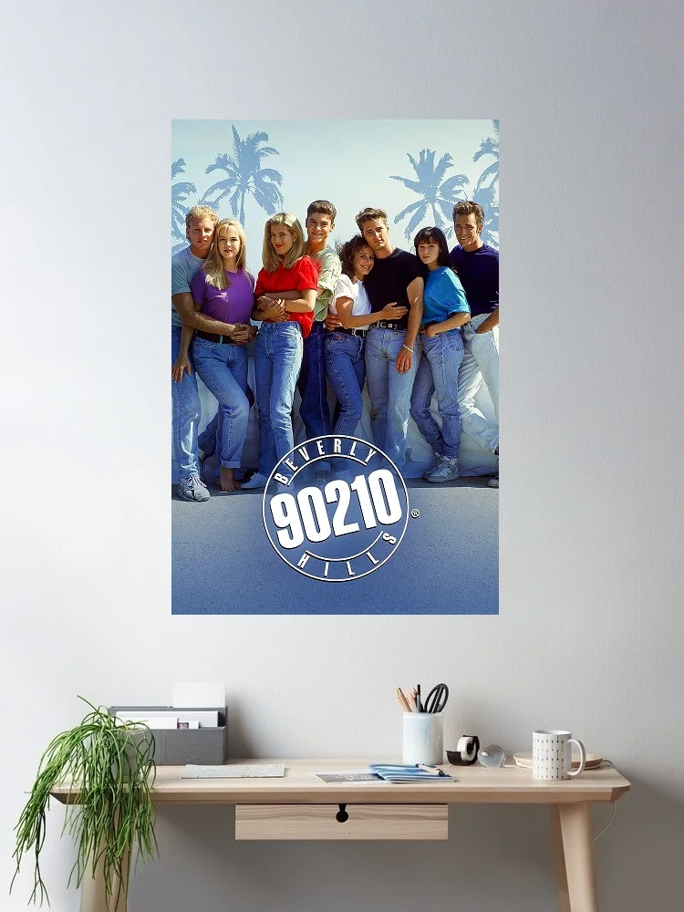 Beverly Hills 90210 Tv Series, Art Print Silk Poster Home Wall Decor
Beverly Hills 90210 Tv Series, Art Print Silk Poster Home Wall Decor