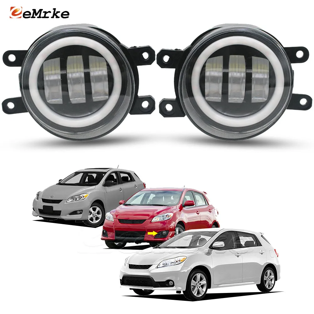 LED Car Fog Lights PTF 30W for Toyota Matrix S XR XRS E140 2009 2010 2011 2012 2013 Lens + Angel Eyes DRL + Turn Signal Light
LED Car Fog Lights PTF 30W for Toyota Matrix S XR XRS E140 2009 2010 2011 2012 2013 Lens + Angel Eyes DRL + Turn Signal Light