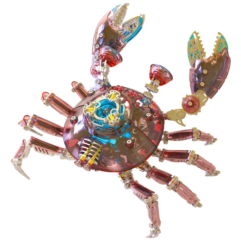 Original mechanical crab metal assembly model tide play ornament DIY handmade three-dimensional puzzle
Original mechanical crab metal assembly model tide play ornament DIY handmade three-dimensional puzzle