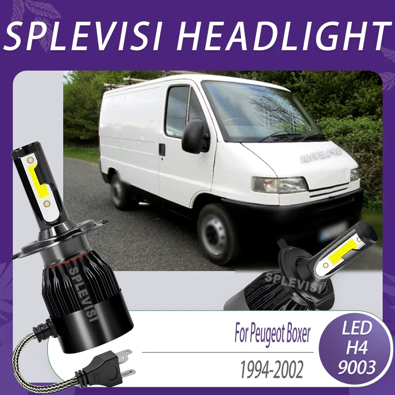 6000LM/Bulb LED Headlight 6000K Pure White Brighter than Halogen For Peugeot Boxer 1994 1995 1996 1997 1998 1999 2000 2001 2002
6000LM/Bulb LED Headlight 6000K Pure White Brighter than Halogen For Peugeot Boxer 1994 1995 1996 1997 1998 1999 2000 2001 2002