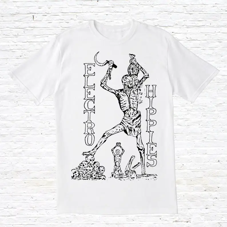 Electro Hippies T-Shirt Cotton Tees Short Sleeve T Shirt O-Neck Clothing Summer
Electro Hippies T-Shirt Cotton Tees Short Sleeve T Shirt O-Neck Clothing Summer