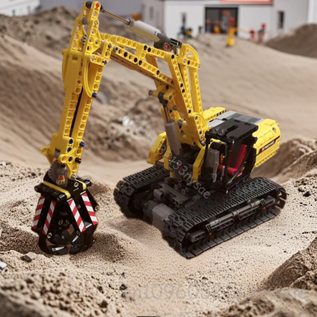 NEW 42006 Excavator MOD Version Full RC Power Functions Set Echnical Brick Model Assemble DIY Bricks Toy Kids Birthday Gift
NEW 42006 Excavator MOD Version Full RC Power Functions Set Echnical Brick Model Assemble DIY Bricks Toy Kids Birthday Gift