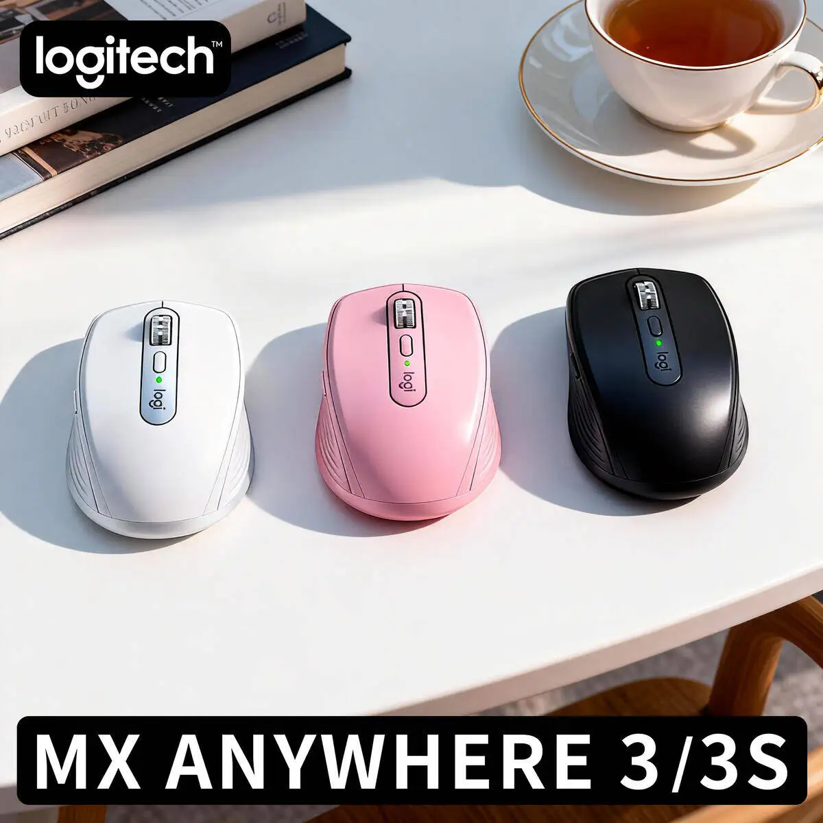 Logitech Master Series MX Anywhere 3S Bluetooth Беспроводная бесшумная мышь Мягкий звук Офисный женский планшет
Logitech Master Series MX Anywhere 3S Bluetooth Беспроводная бесшумная мышь Мягкий звук Офисный женский планшет