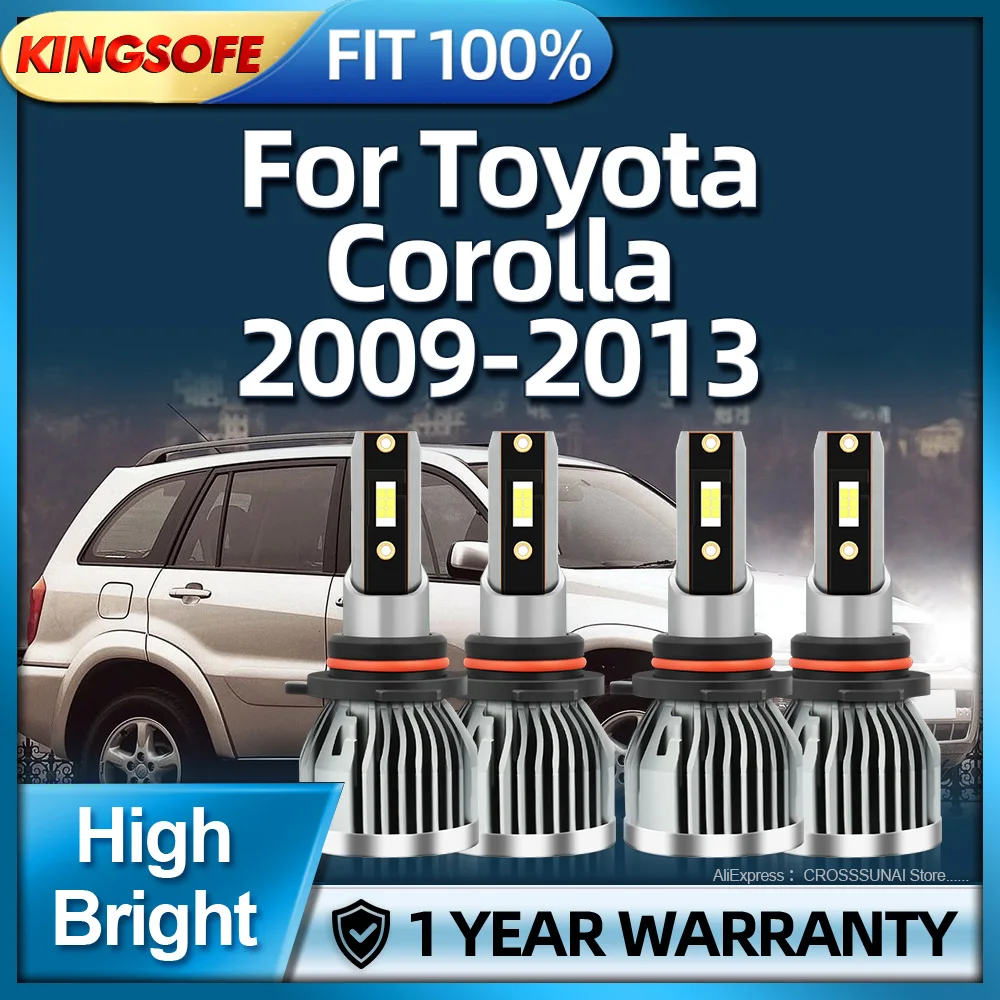 2/4Pcs LED Headlight Car Bulbs 180W High Power 9005 9006 Canbus CSP Chip Light For Toyota Corolla 2009 2010 2011 2012 2013
2/4Pcs LED Headlight Car Bulbs 180W High Power 9005 9006 Canbus CSP Chip Light For Toyota Corolla 2009 2010 2011 2012 2013