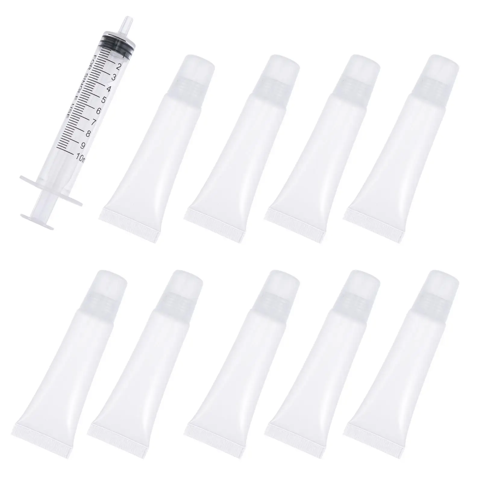 50pcs Clear Lipstick Tube Plastic Containers Container Squeeze Tube Reusable Lightweight Durable
50pcs Clear Lipstick Tube Plastic Containers Container Squeeze Tube Reusable Lightweight Durable