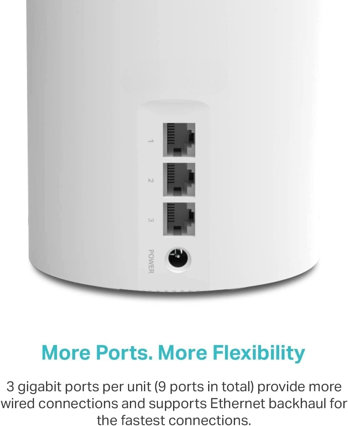 AX3000 WiFi 6 Mesh System(Deco X55) - Covers up to 6500 Sq.Ft. , Replaces Wireless Router and Extender, 3 Gigabit ports per unit
AX3000 WiFi 6 Mesh System(Deco X55) - Covers up to 6500 Sq.Ft. , Replaces Wireless Router and Extender, 3 Gigabit ports per unit