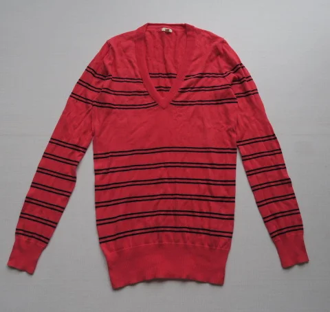 JCRW Women's Pure Cotton V-ne Striped Long Sve Knitwear Base Layer Faion Street Sle Regular Fit Online Exclusive
JCRW Women's Pure Cotton V-ne Striped Long Sve Knitwear Base Layer Faion Street Sle Regular Fit Online Exclusive