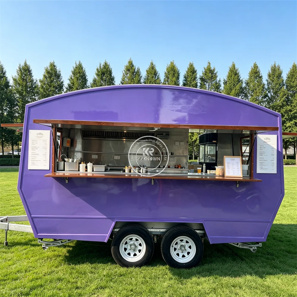 Street Food Truck Catering Trailer Concession Mobile BBQ Snack Fast Food Truck Trailer With Full Kitchen Equipments
Street Food Truck Catering Trailer Concession Mobile BBQ Snack Fast Food Truck Trailer With Full Kitchen Equipments