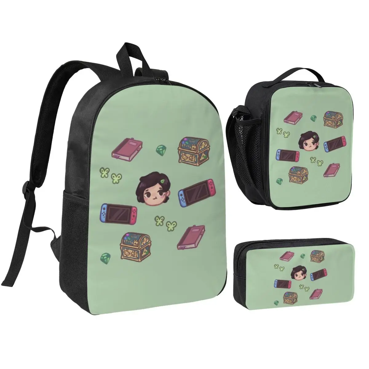 Amphibia Marcy Backpack Boys Girls BookBag School Bag Shoulder Bags 3ps Insulated Lunch Bag Pencil Case
Amphibia Marcy Backpack Boys Girls BookBag School Bag Shoulder Bags 3ps Insulated Lunch Bag Pencil Case