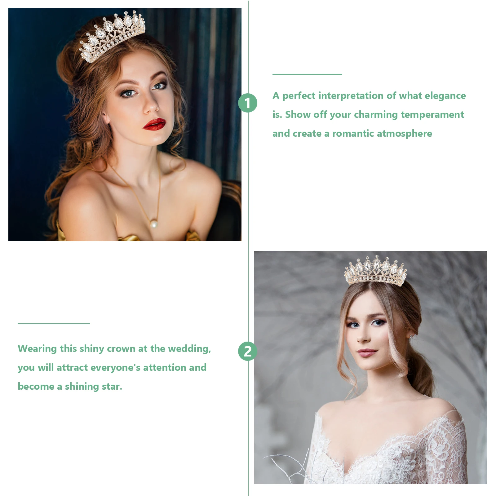 Bridal Tiara Crown Head Decor for Wedding Party Golden White Pearl Hair Accessories Women Elegant Bridal Headdress
Bridal Tiara Crown Head Decor for Wedding Party Golden White Pearl Hair Accessories Women Elegant Bridal Headdress