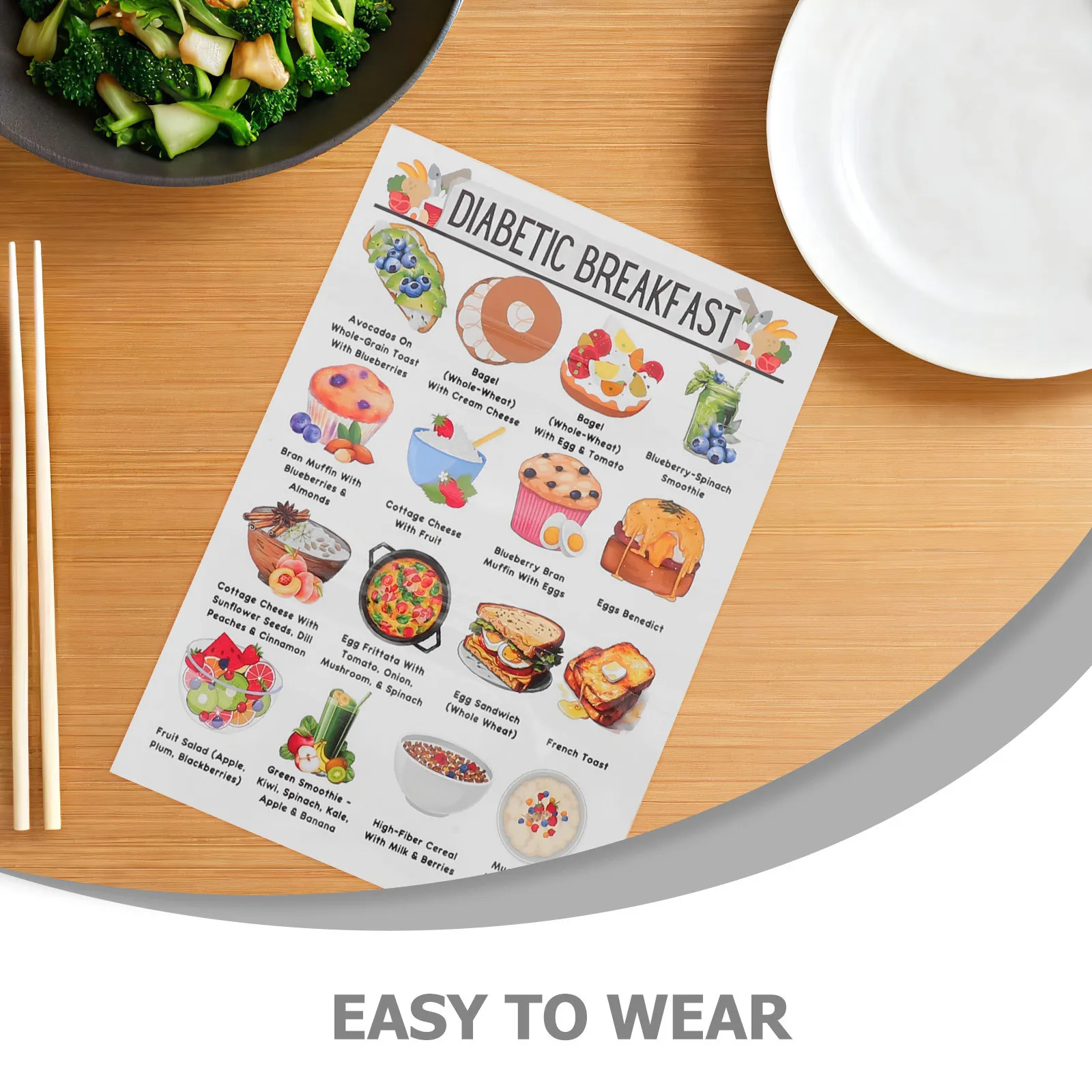 3Pcs Diabetes Meal Planner Poster Set Low Diet Food Chart Daily Diabetic Food List Nutritionist-Designed Kitchen Wall Art
3Pcs Diabetes Meal Planner Poster Set Low Diet Food Chart Daily Diabetic Food List Nutritionist-Designed Kitchen Wall Art