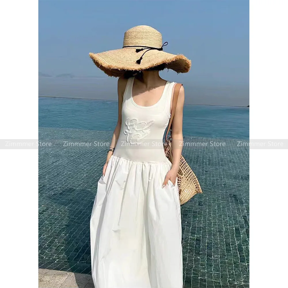 Simple Slim Sleeveless Vest Dress Pressed Velvet Printed Umbrella Lazy Vacation Style Dresses
Simple Slim Sleeveless Vest Dress Pressed Velvet Printed Umbrella Lazy Vacation Style Dresses