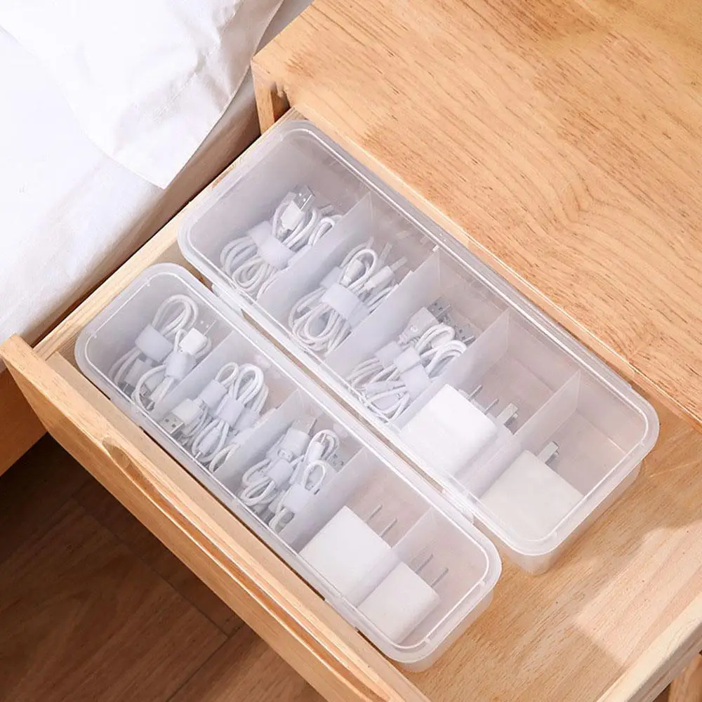 Data Cable Storage Box Transparent Desktop Card Organizer Case Management Container Drawer Office Home Supplies Moisture-Proof
Data Cable Storage Box Transparent Desktop Card Organizer Case Management Container Drawer Office Home Supplies Moisture-Proof