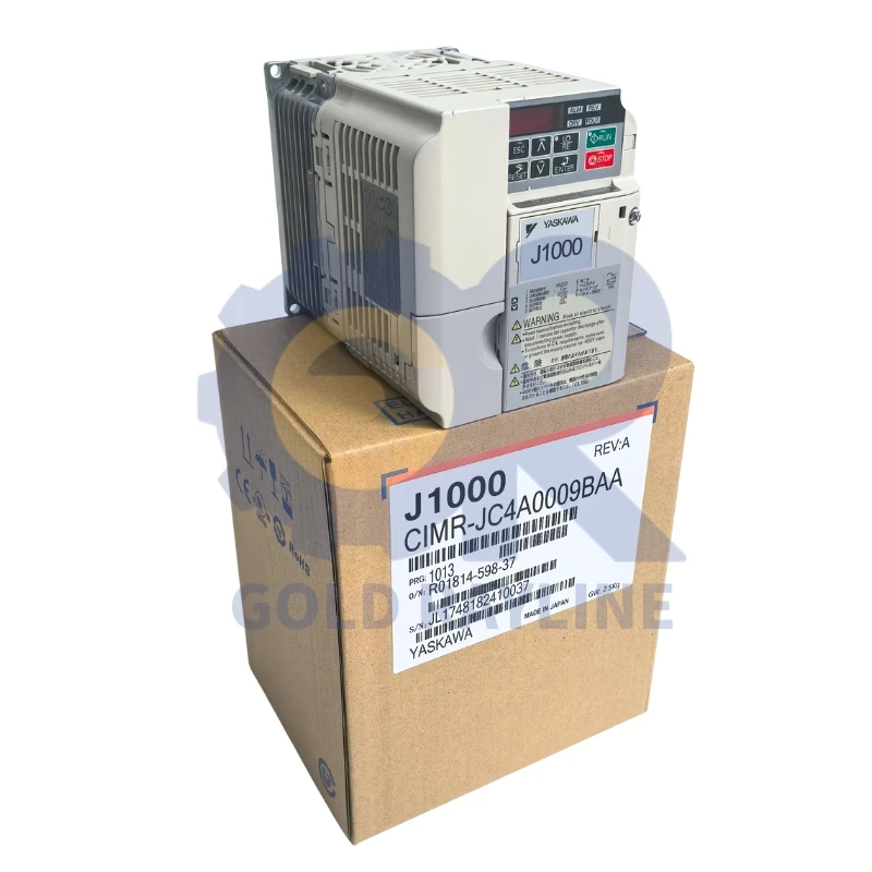 Инвертор Yaskawa CIMR-JC4A0009BAA, новый в коробке, ускоренная доставка
Инвертор Yaskawa CIMR-JC4A0009BAA, новый в коробке, ускоренная доставка