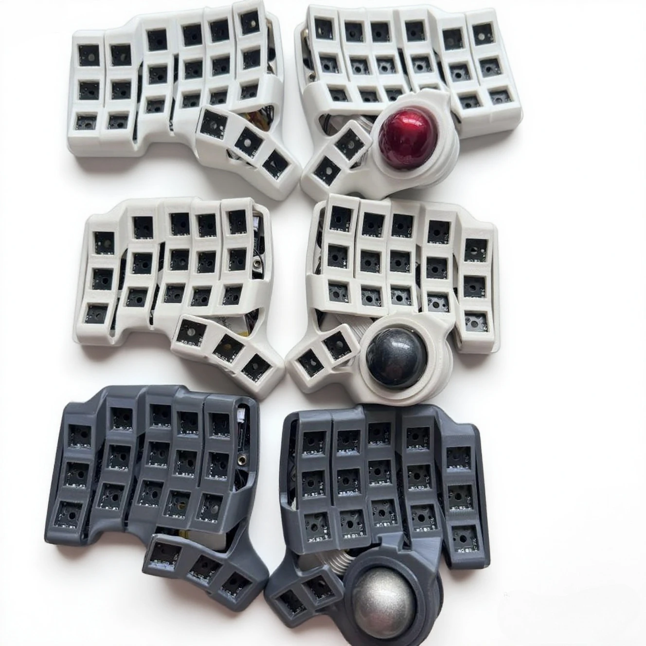 Charybdis Mini Split Keyboard Kit 3x6 with Trackball Custom Wireless/Wired TBK Mini Split Mechanical Gaming Keyboard Accessories
Charybdis Mini Split Keyboard Kit 3x6 with Trackball Custom Wireless/Wired TBK Mini Split Mechanical Gaming Keyboard Accessories